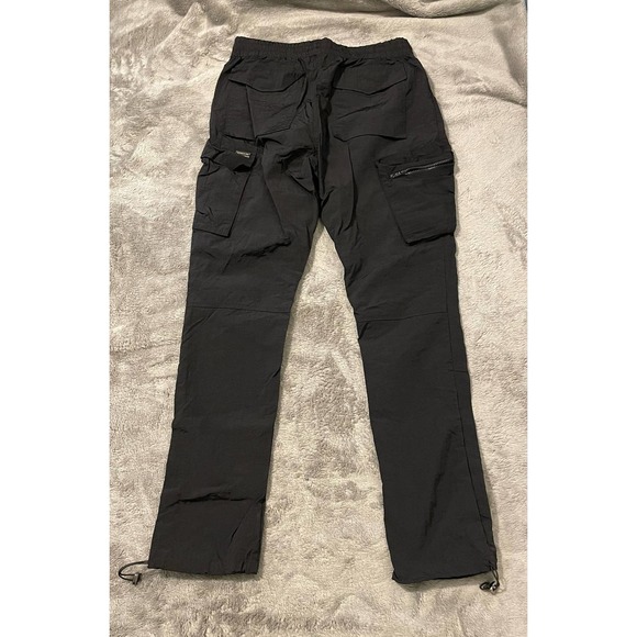Summit UK - THE CRINKLE CARGOS / BLACK / size M - Picture 2 of 13